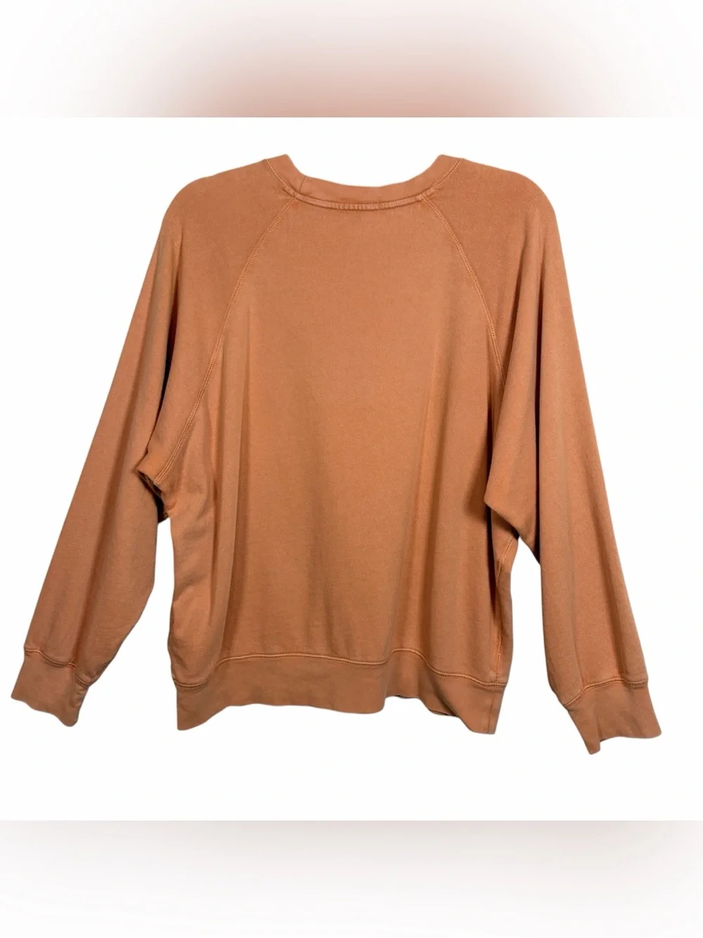 J.CREW Women’s Magic Rinse(TM) Lightweight Crewneck Sweatshirt Warm Taupe, MED - Picture 5 of 10